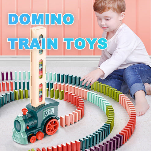 Automatic Domino Builder Train Set