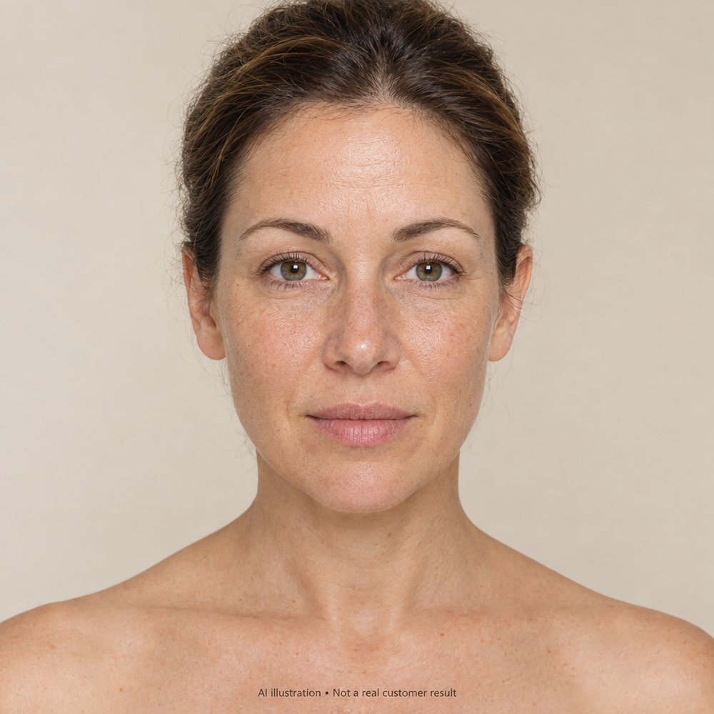 Illustrative before portrait